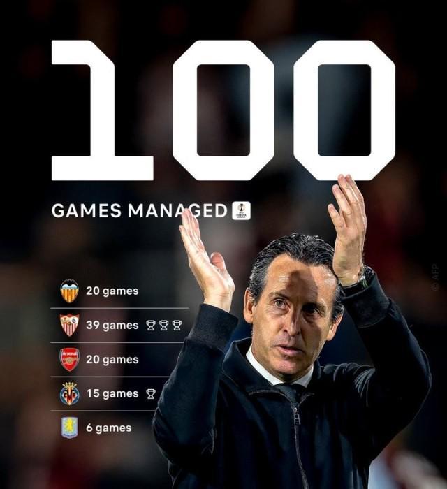 天博体育app下载-桑乔维拉首球，埃梅里欧联杯百场庆